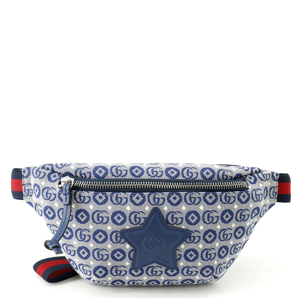 Gucci Star Canvas Body Bag Waist Pouch